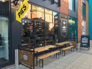 Exterior  at Pieminister in Sheffield