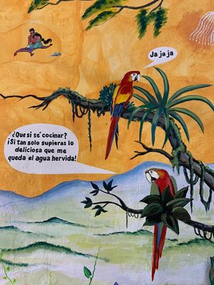 Decoración  at Planeta Vegetariano in Puerto Vallarta