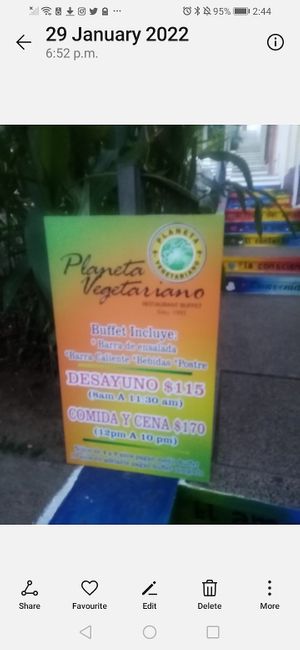 Very good value for money #Veganuary at Planeta Vegetariano in Puerto Vallarta