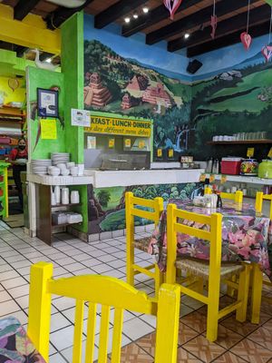 Buffet at Planeta Vegetariano in Puerto Vallarta