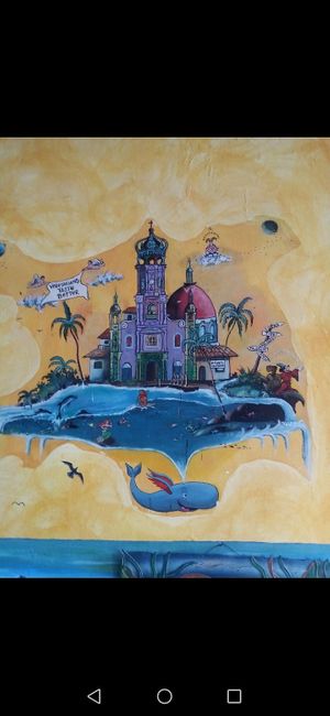 Having a whale of a time at Planet Vegetariano:) at Planeta Vegetariano in Puerto Vallarta