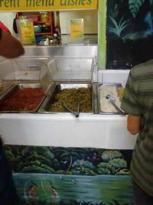 Filled most of my plate with a heaping amount. X rated. Covered in ketchup.lol. So plate not shown:) at Planeta Vegetariano in Puerto Vallarta