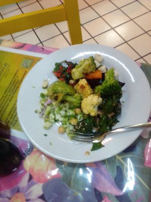 More than a forkful:) at Planeta Vegetariano in Puerto Vallarta