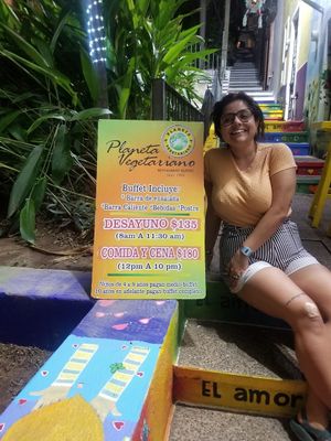 these prices!!!  at Planeta Vegetariano in Puerto Vallarta