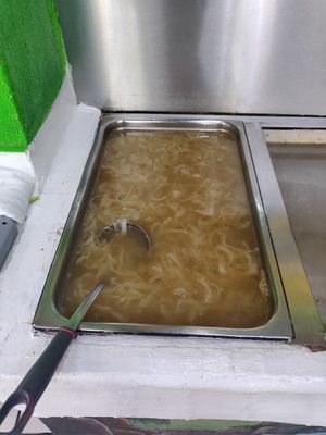 Onion soup at Planeta Vegetariano in Puerto Vallarta