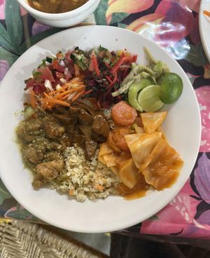 vegan options of the day  at Planeta Vegetariano in Puerto Vallarta