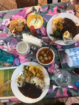 Almost entirely vegan! at Planeta Vegetariano in Puerto Vallarta