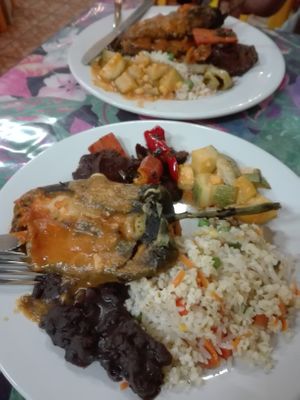 Food at Planeta Vegetariano in Puerto Vallarta