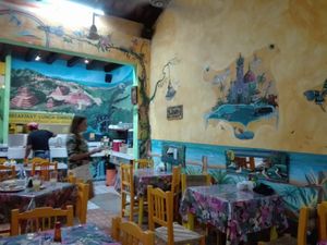 The restaurant at Planeta Vegetariano in Puerto Vallarta