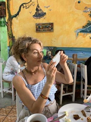 My favorite place in Purto Vallarta at Planeta Vegetariano in Puerto Vallarta