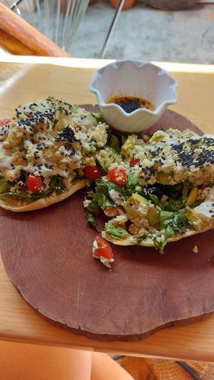 Prana Pizza at Peace & Bowl in Playa Del Carmen