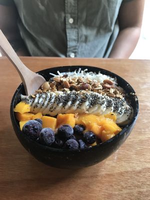 Morado Asai Bowl  at Peace & Bowl in Playa Del Carmen