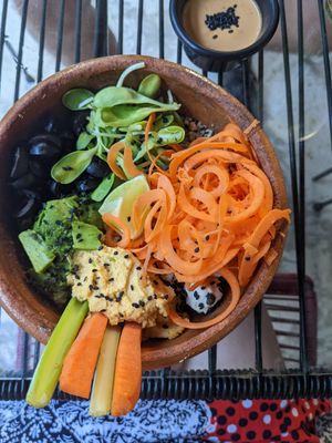Buddah bowl ✨ at Peace & Bowl in Playa Del Carmen