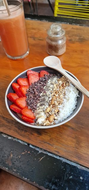 Choco bowl at Peace & Bowl in Playa Del Carmen