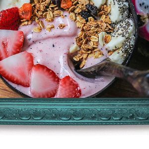 Amazing Drangonfuit or strawberry bowl depend  the season  at Peace & Bowl in Playa Del Carmen