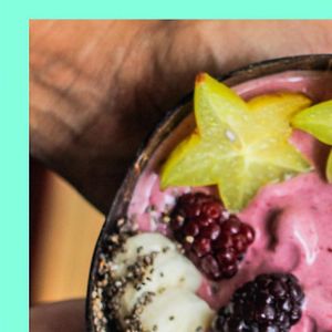 Our classic ACAI BOWL the best one in town  at Peace & Bowl in Playa Del Carmen