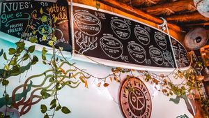 Menu at Peace & Bowl in Playa Del Carmen