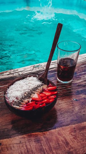 Bowl by the Pool at Peace & Bowl in Playa Del Carmen