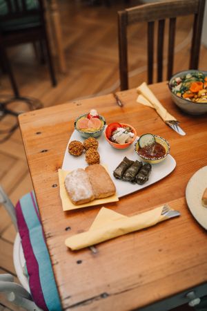 Mezze-Teller  at CaféLaden Schwyz in Schwyz
