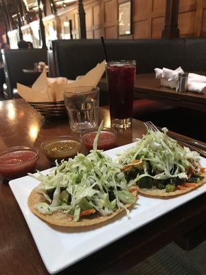 Tacos de Verduras at Marinitas in San Anselmo
