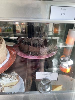 Chocolate cake at Moondog in Key West