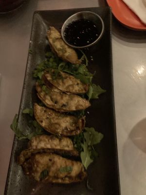 Vegan Gyoza   at Moondog in Key West