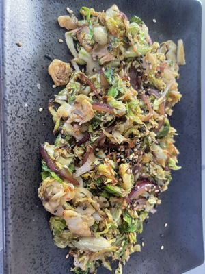 Brussel sprouts   at Moondog in Key West