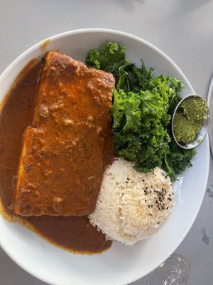 Tofu vindaloo curry   at Moondog in Key West