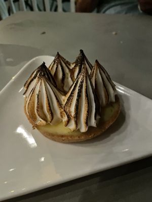 Key lime mini tartlet - so good  at Moondog in Key West