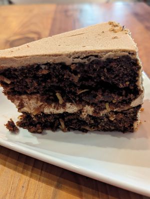 Carrot Cake at Moondog in Key West