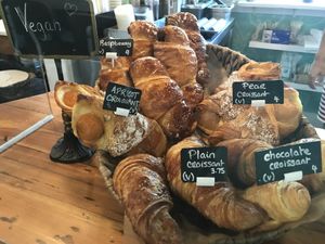 Vegan croissants at Moondog in Key West