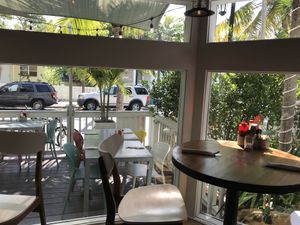 Nice view just down from Hemingway House at Moondog in Key West