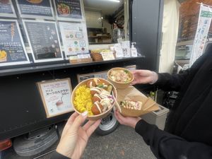 Warabemura's kitchen car!  at Warabemura in Minokamo