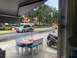 Outdoor seating at India Flavours - Cua Hang in Phan Thiet