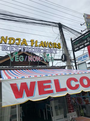 Restaurant shop front  at India Flavours - Cua Hang in Phan Thiet