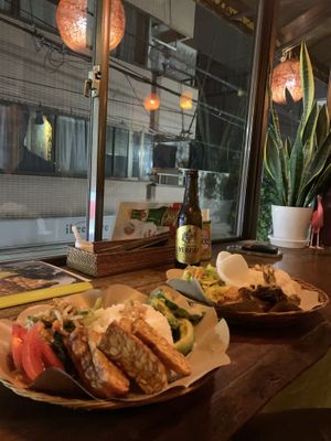   at Cafe Bali Campur in Tokyo