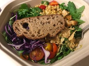 Seasonal Corn Salad w no feta from menu  at sweetgreen - 8th St in Los Angeles