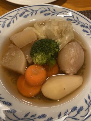 Main dish  at Natural House Pumpkin in Hakuba