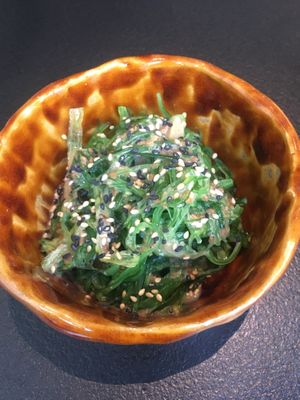Goma Wakame salad at Rull in Tallinn