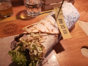 Vegan che bab at FUD in Milan