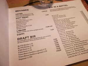 Drinks at FUD in Milan