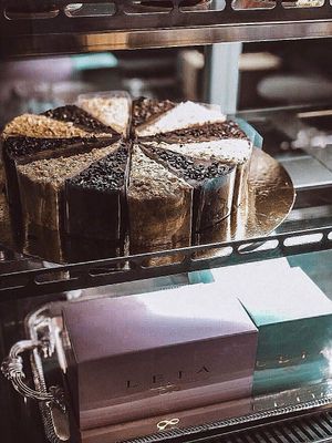 Vegan cakes  at Leja in Siauliai