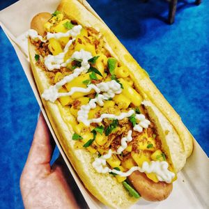 American dog at Pig Out in London