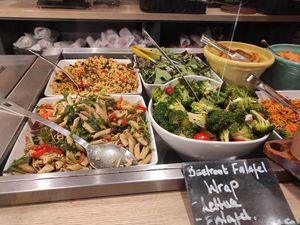 Salads at The Happy Pear in Greystones