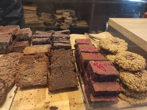 Cakes at The Happy Pear in Greystones