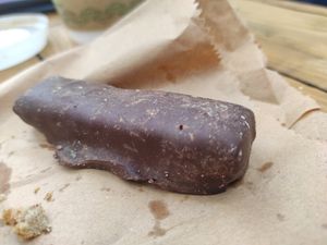 Vegan snickers at The Happy Pear in Greystones