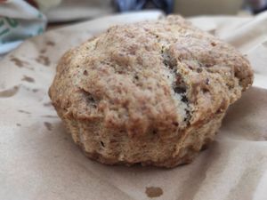 Scone at The Happy Pear in Greystones