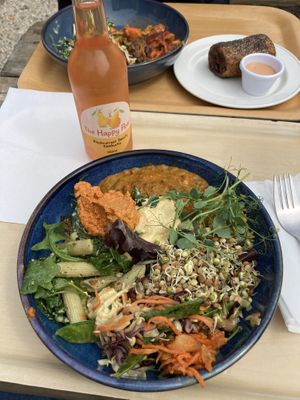 buddha bowl  at The Happy Pear in Greystones