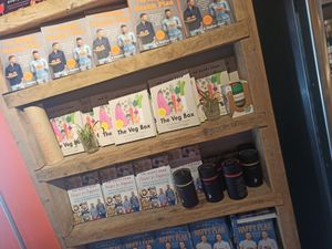 The books at The Happy Pear in Greystones