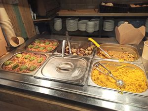 An array of delights at The Happy Pear in Greystones